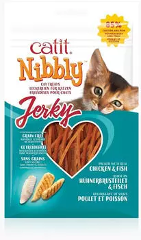 Catit Nibbly Jerky 30 g Fisch