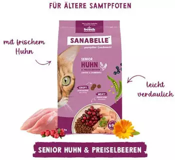 bosch Sanabelle Senior Huhn - 2 kg (&euro; /kg)