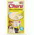 INABA Churu Püree Katzensnacks Katzenpaste zum Füttern aus der Hand Katzensticks mit Huhn & Käse & Rindfleisch 4 Sticks x 14 g