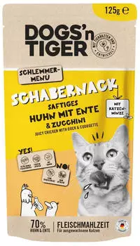 Dogs'n Tiger Dogs'n Tiger Dose 125g Katzennassfutter x 125 Gramm Schabernack