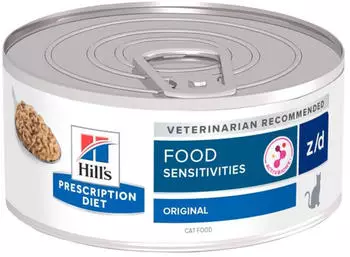 Hills Prescription Diet Feline z/d Food Sensitivities Nassfutter 24x156g