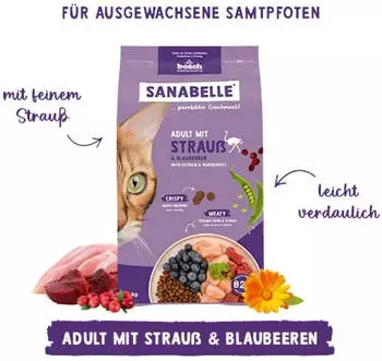 bosch Sanabelle Adult Strau&szlig; &