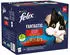 Felix FANTASTIC Geschmacksvielfalt vom Land Rind Kaninchen Lamm Huhn in Gelee 24 x 85 g