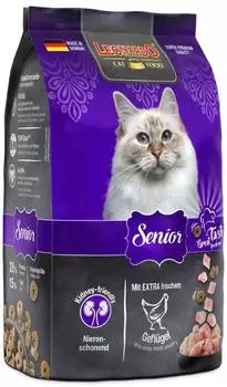 Leonardo LEONARDO Senior f&uuml;r Katzen mit frischem Gefl&uuml;gel reduzierter Energiegehalt