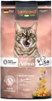 Leonardo LEONARDO Adult GF Salmon f&uuml;r Katzen 1,8kg glutenfrei mit Amaranth hochwertiger Lachs Alleinfutter Made in Germany