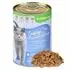 Lyra Pet 24 x 400 g Lecker.Pet Emily's Saftige Fleischmahlzeit mit Rind Geflügel & Fisch Katzenfutter Nassfutter