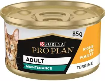 Purina Adult feuchte H&uuml;hnerpastete Katzennassfutter 85g