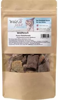 Wild & fein Wild und Fein Wildfleisch purer Fleischsnack 50 g
