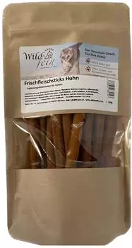 Wild & fein Frischfleischsticks Huhn f&uuml;r Katzen 100 g