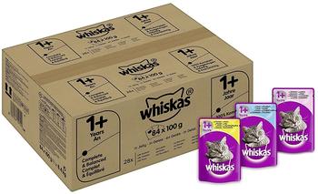 Whiskas 1+ Fisch und Gefl&uuml;gelauswahl in Gelee 84 x 100g