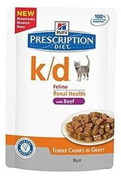 Hill's Feline Kidney Care k/d Rind Nassfutter 12x85g Multipack
