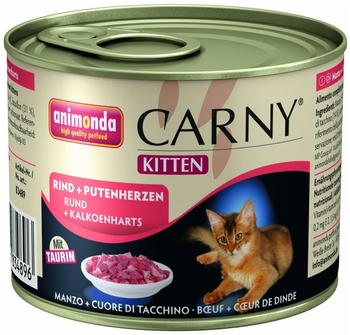 Animonda Carny Kitten Rind + Putenherzen 200g