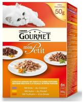 Gourmet mon Petit k&ouml;stliche Auswahl mit Gefl&uuml;gel Multipack 300 g, Grundpreis: