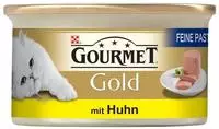 Gourmet Gold Feine Pastete mit Huhn 85 g, Grundpreis: &euro; 8,12 / kg