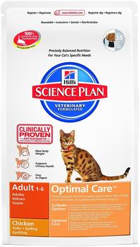 Hills Science Plan Feline Adult Optimal Care Huhn 10 kg