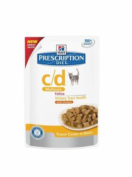 Hill's Prescription Diet Feline Urinary Care c/d Multicare Huhn Nassfutter 85g