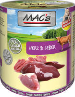 MAC's - Cat - Herz & Leber | 6 x 800 g, Grundpreis: &euro; 3,85 / kg
