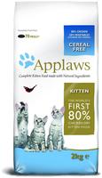 Applaws Trockenfutter Kitten, H&auml;hnchen 2 kg, Grundpreis: &euro; 7,10 / kg