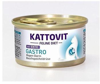 Kattovit Gastro Nassfutter mit Ente 85g
