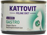 Kattovit Feline Diets - Gastro Ente | 12 x 85 g, Grundpreis: &euro; 9,- / kg