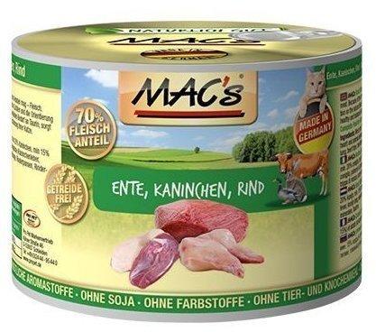 MAC's Cat Ente, Kaninchen, Rind 200g