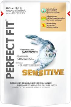 Perfect Fit Cat Sensitive 1+ Nassfutter mit Lachs 85g