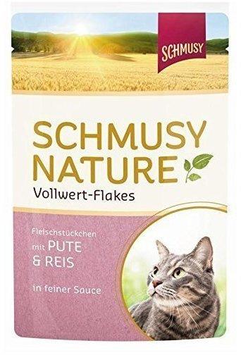 SCHMUSY Vollwert-Flakes - 22 x 100 g Pute & Reis