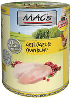 MAC's - Cat - Gefl&uuml;gel & Cranberry | 6 x 400 g, Grundpreis: &euro; 4,73 / kg