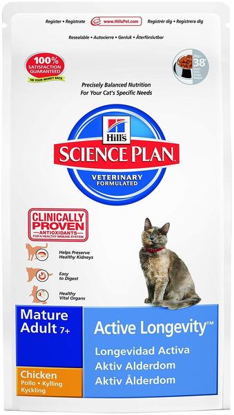 Hills Science Plan Feline Mature Adult 7+ Active Longevity Huhn 10 kg