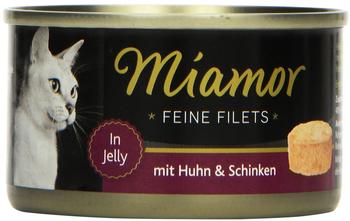 Miamor Feine Filets Huhn & Schinken 100g