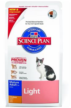 Hills Science Plan Feline Mature Adult 7+ Light Huhn 1,5 kg