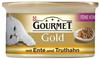 Gourmet Gold Feine Komposition Ente & Truthahn 85g