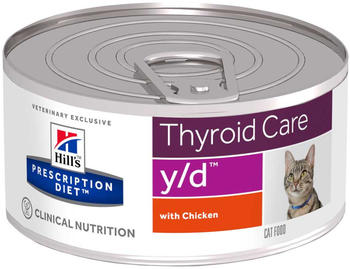 Hill's Prescription Diet Feline y/d Thyroid Nassfutter 156g