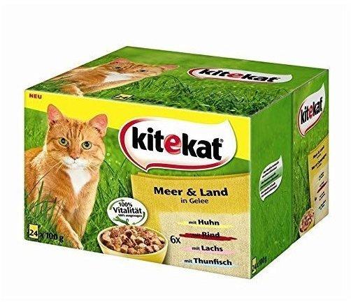 Kitekat Meer & Land in Gelee 24 x 100 g