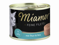 Miamor Feine Filets 1 x 100 g - Heller Thunfisch & Gem&uuml;se in Jelly...