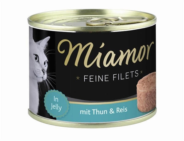 Miamor Feine Filets Thunfisch & Reis 185g Test TOP Angebote ab 1,12 €  (Oktober 2023)