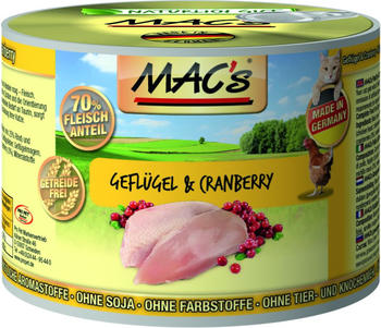 MAC's Cat Geflügel & Cranberry 200g