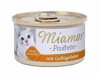 24er Pack Miamor Pastete Gefl&uuml;gel & Leber 85g