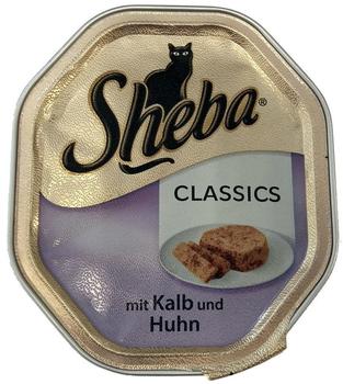 Sheba Classics in Pastete mit Kalb und Huhn 85g