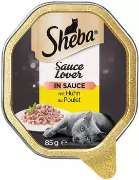 Sheba Sauce Lover mit Huhn 85g