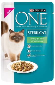 Purina One Sterilcat Nassfutter Lachs und Karotten 85g