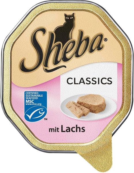 Sheba Classics in Pastete mit Lachs 85g