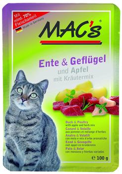 MACs Ente & Geflügel mit Apfel 12 x 100 g