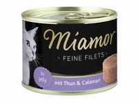 Miamor Feine Filets 185g Thunfisch & Calamari