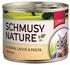 Schmusy Natures Menü Kitten Lachs & Lamm 190g