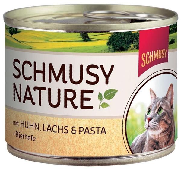 Schmusy Natures Menü Kitten Lachs & Lamm 190g