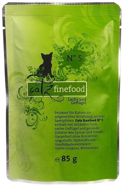 catz finefood Classic N° 5 Lachs & Geflügel 85g