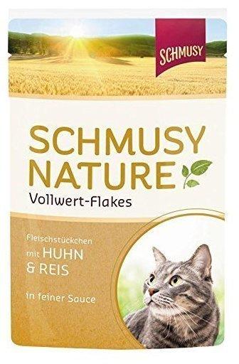 Schmusy Vollwert Flakes Huhn & Reis 100g
