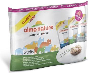 almo nature Multipack Classic Jelly Pouch Thunfisch 6 x 55 g