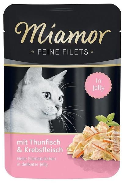 Miamor Feine Filets Thunfisch & Krebs 100g Test TOP Angebote ab 1,69 €  (Oktober 2023)